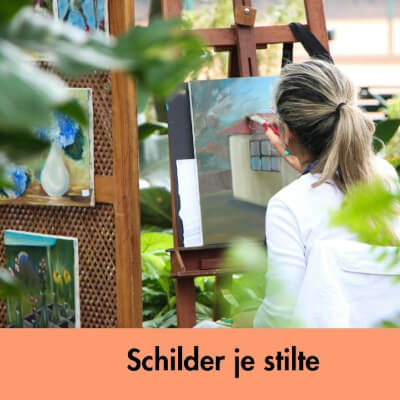 Schilder - je - Stilte, zomer midweek